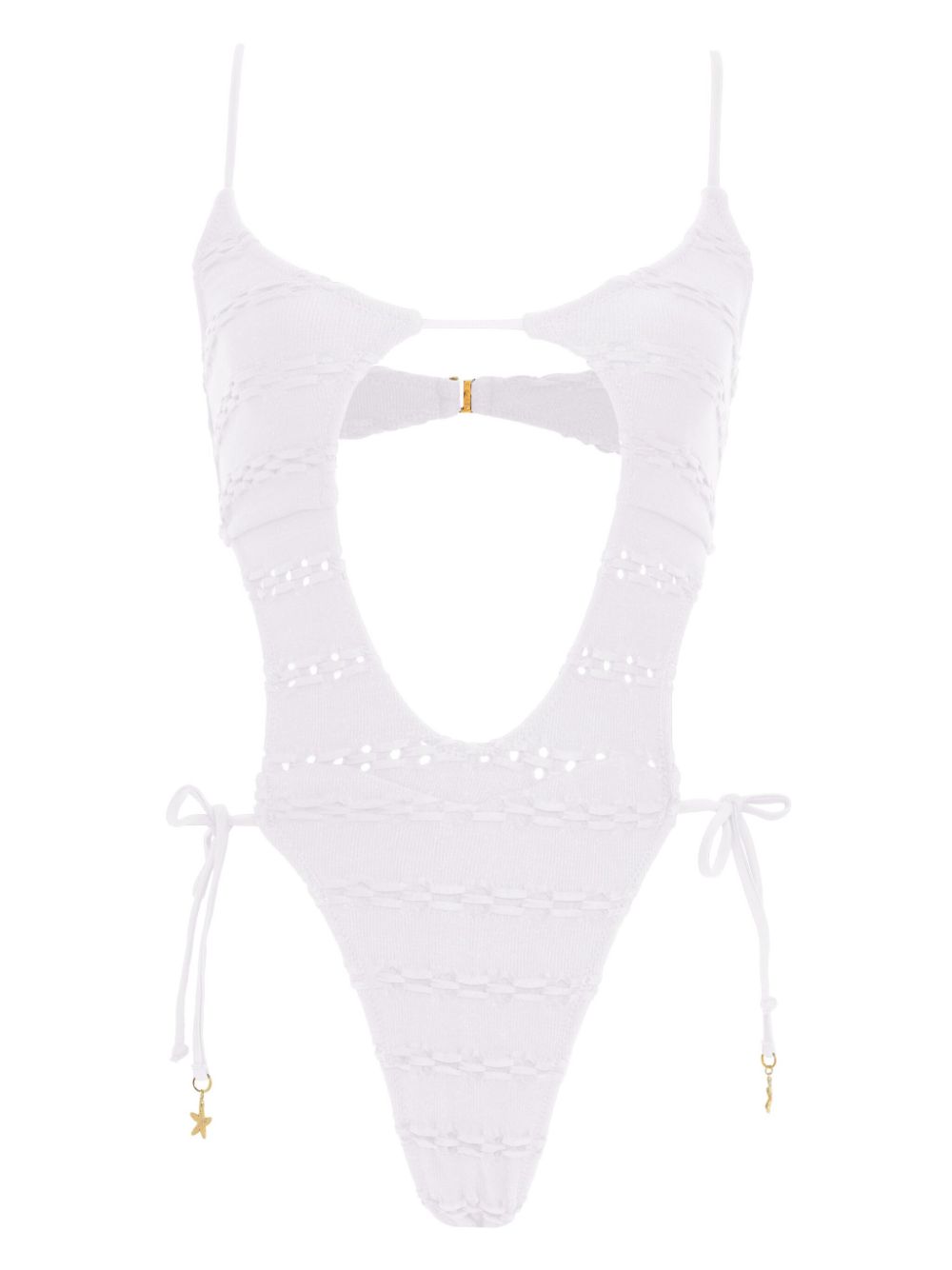 cut out-detail swimsuit