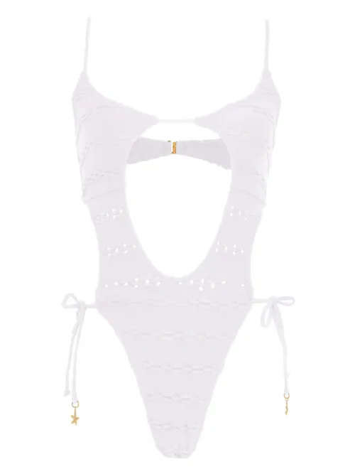 Maillot de bain à découpes - Amir Slama - Modalova