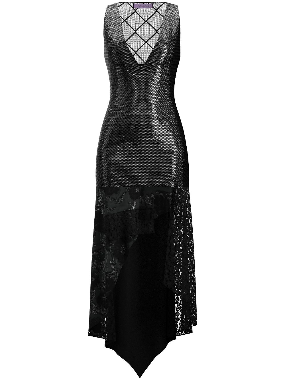 Maccapani Katie midi dress - Black