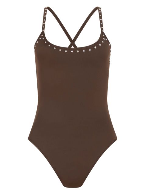 Let's Swim  studded swimsuit 