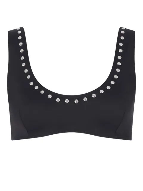 Let's Swim  top de bikini con apliques