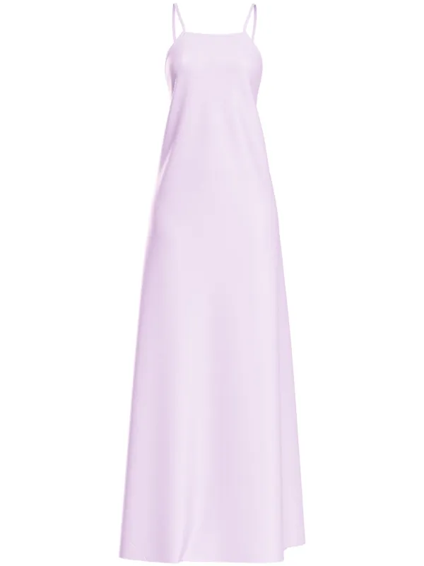 chinese dress ladies Luna Silk Gown Maxi Dress  Lysa