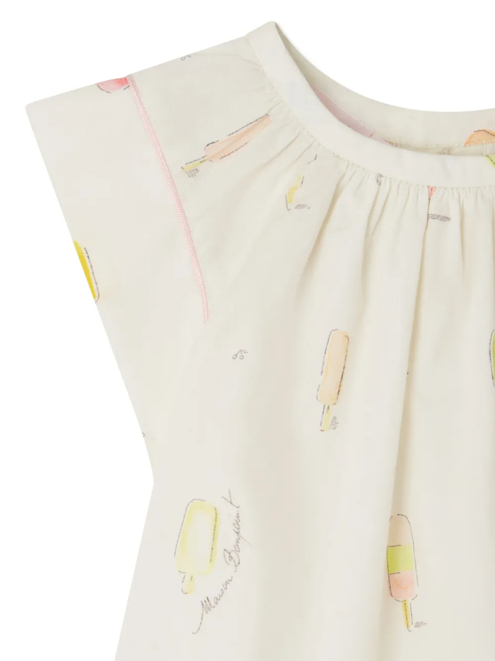 Bonpoint Alisia shirt Wit