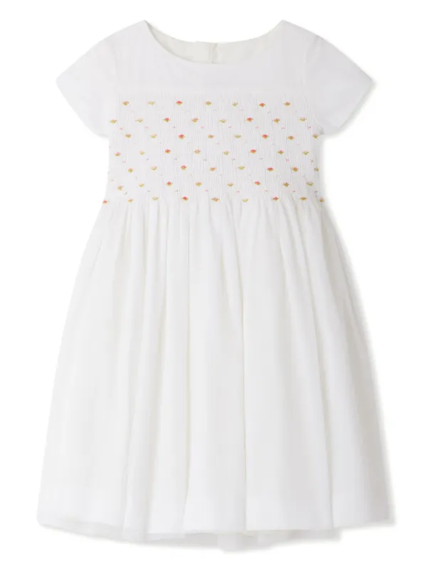 【新品】Bonpoint ボンポワン デュセス ワンピース 3A Bonpoint Duchesse ワンピース | ホワイト | FARFETCH JP
