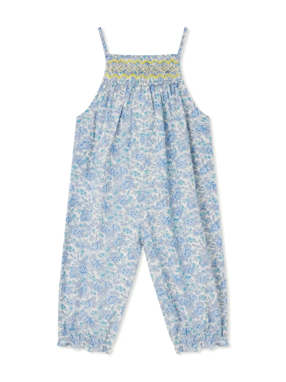 Bonpoint Smockee Lilisy tuinbroek - Blauw