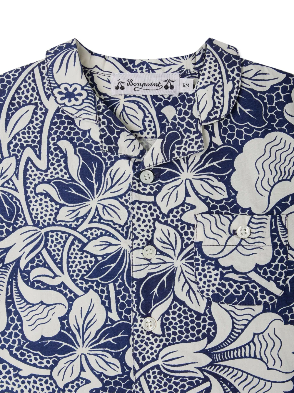 Bonpoint Gerald shirt Blauw