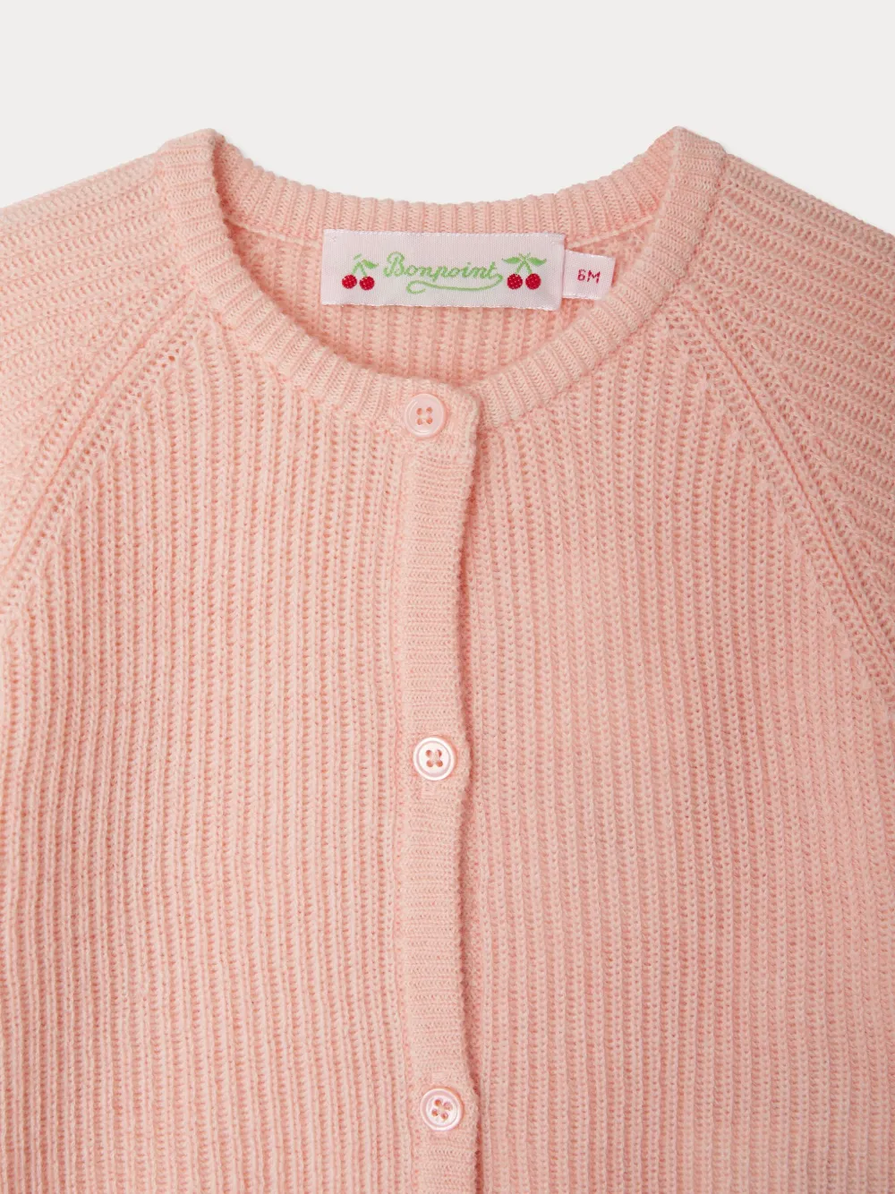 Bonpoint Giusto vest Roze