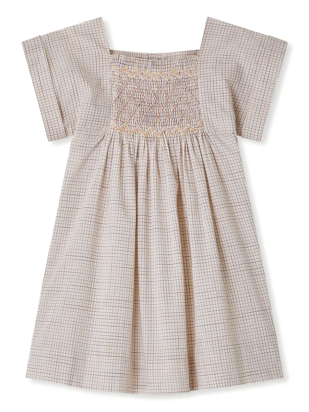 Bonpoint Pais jurk Beige
