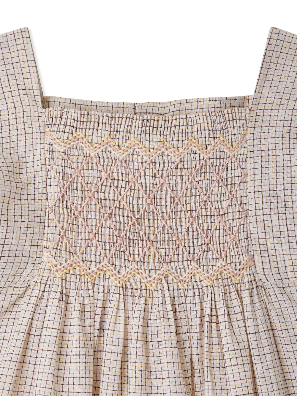 Bonpoint Pais jurk Beige