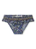 Bonpoint floral-print bikini briefs - Blue