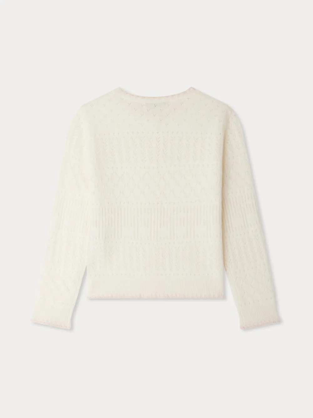 Bonpoint Enza vest Wit