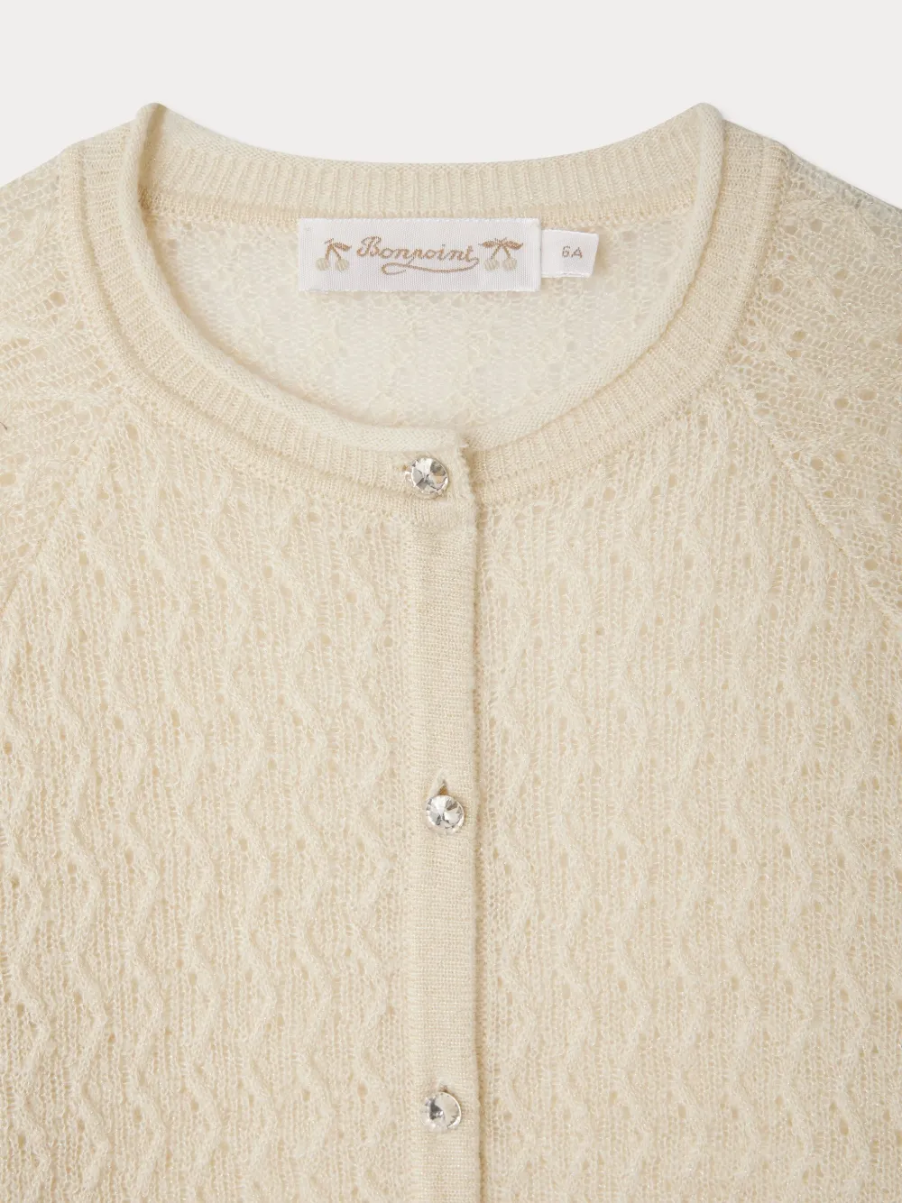 Bonpoint Editta vest Wit