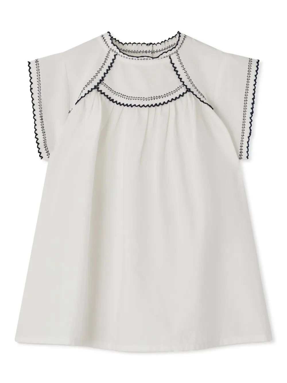 Bonpoint Eldorada jurk Wit