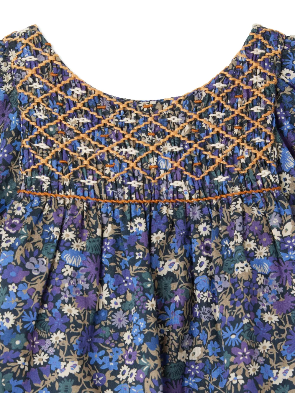 Bonpoint Cadelili jurk Blauw