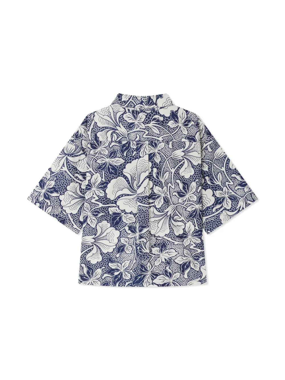 Bonpoint Popeline shirt - Blauw