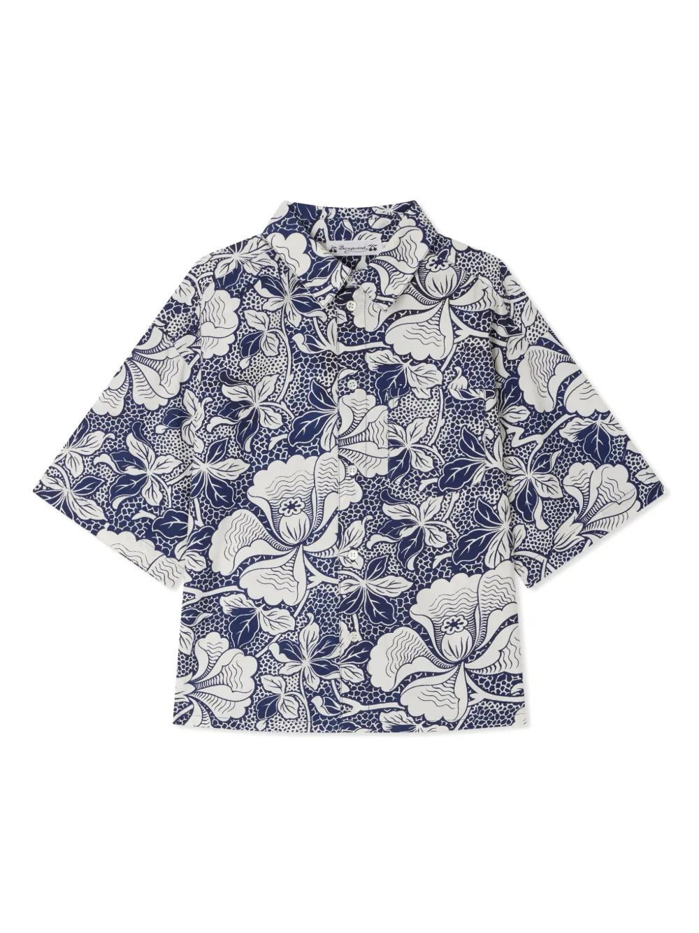Image 1 of Bonpoint poplin shirt