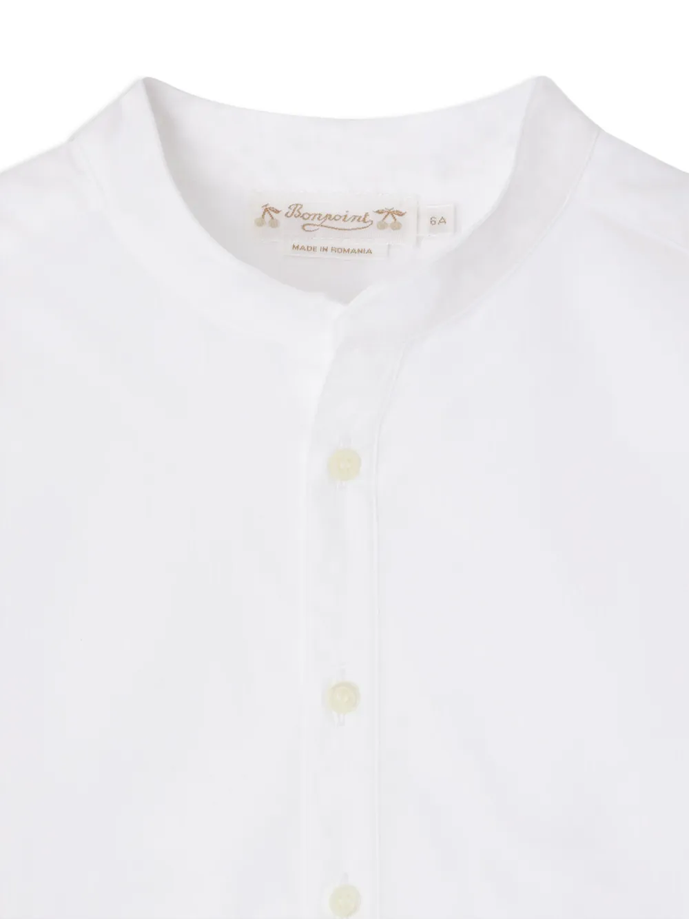 Bonpoint Popeline shirt Wit