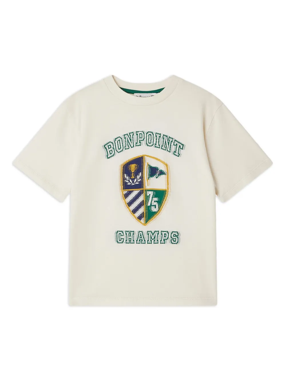 Bonpoint playera con logo estampado | blanco | Image 1