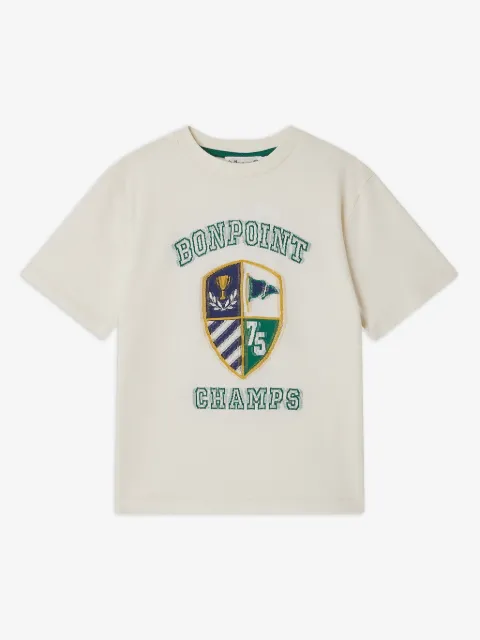 Bonpoint t-shirt à logo imprimé