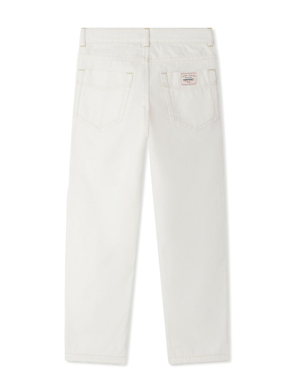 Bonpoint Dewey jeans - Wit