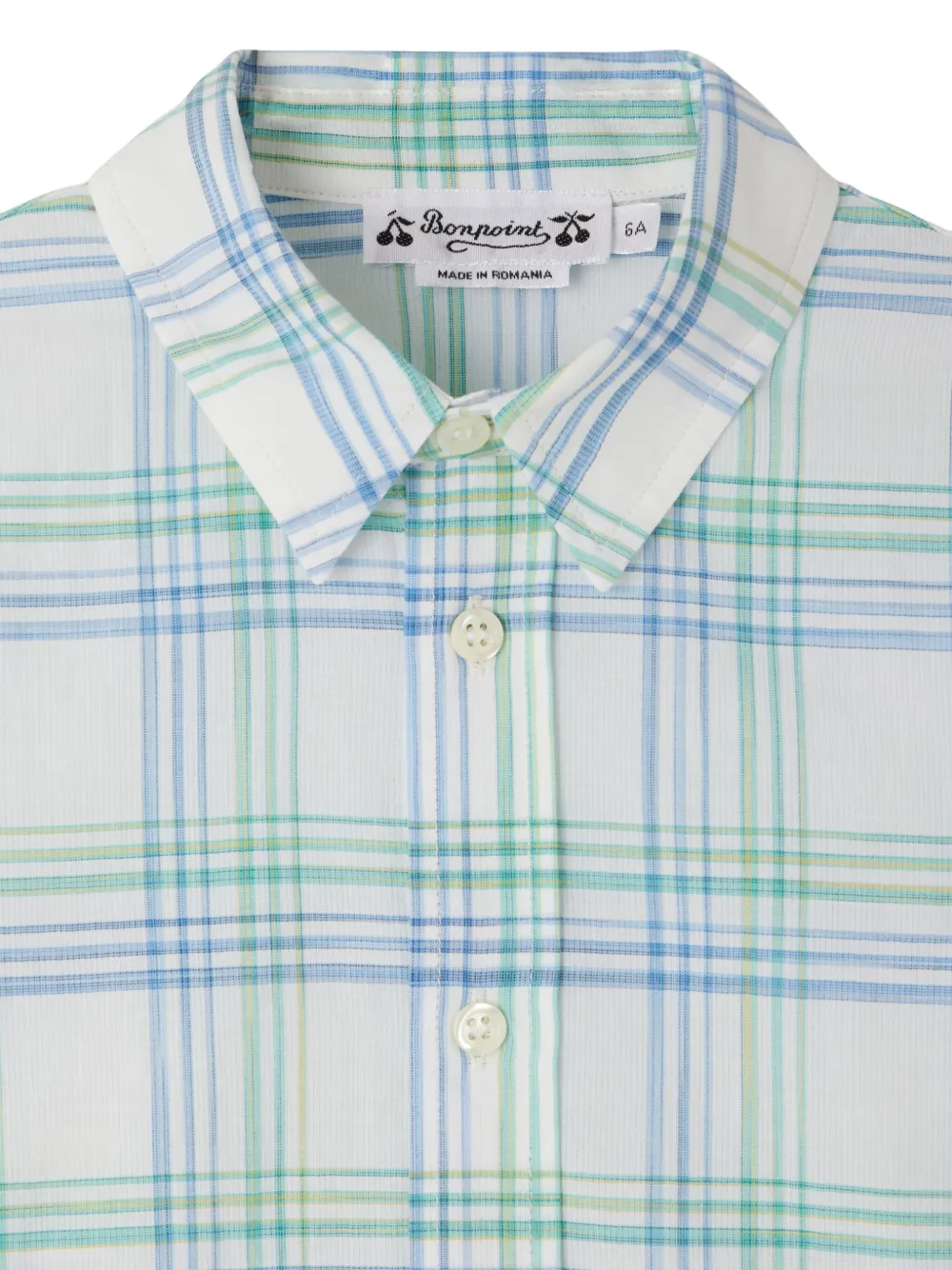 Bonpoint Daho shirt Blauw