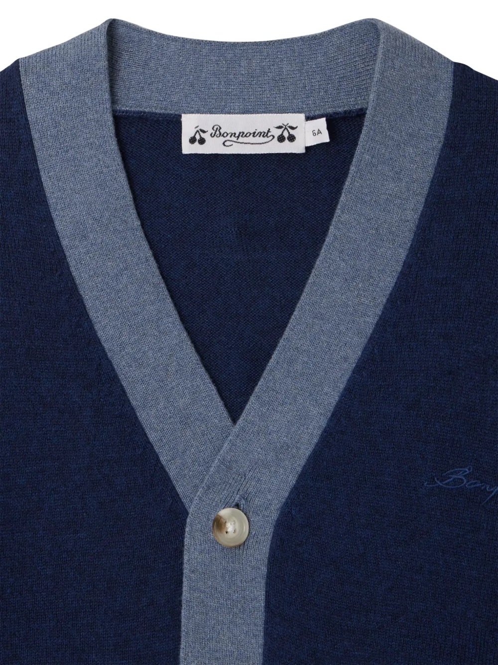 Bonpoint Edouard vest Blauw