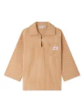 Bonpoint striped shirt - Brown