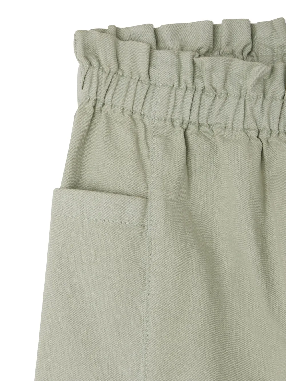 Bonpoint Katoenen broek Groen