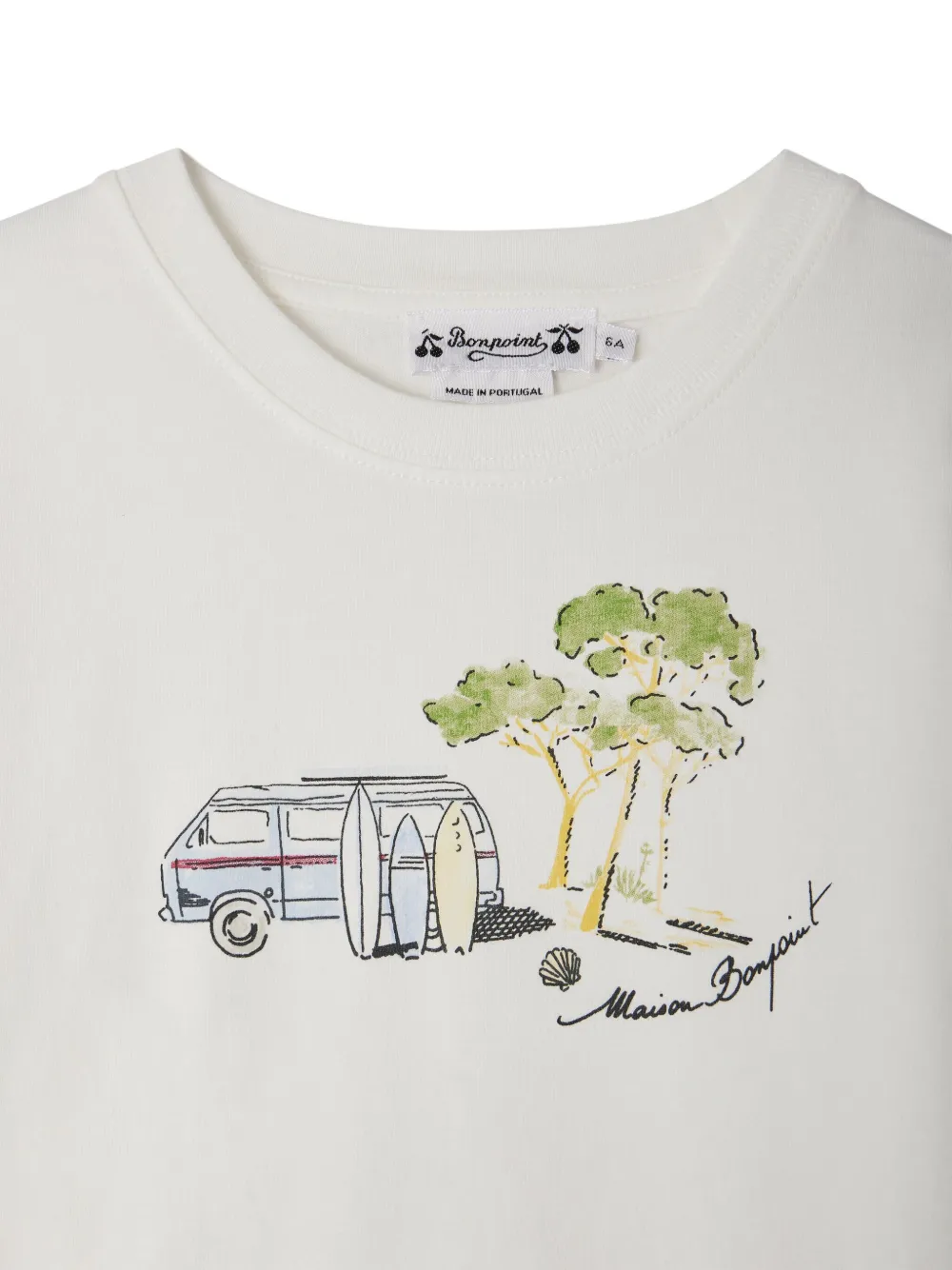 Bonpoint Thibald T-shirt Wit