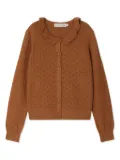 Bonpoint Emy cardigan - Brown