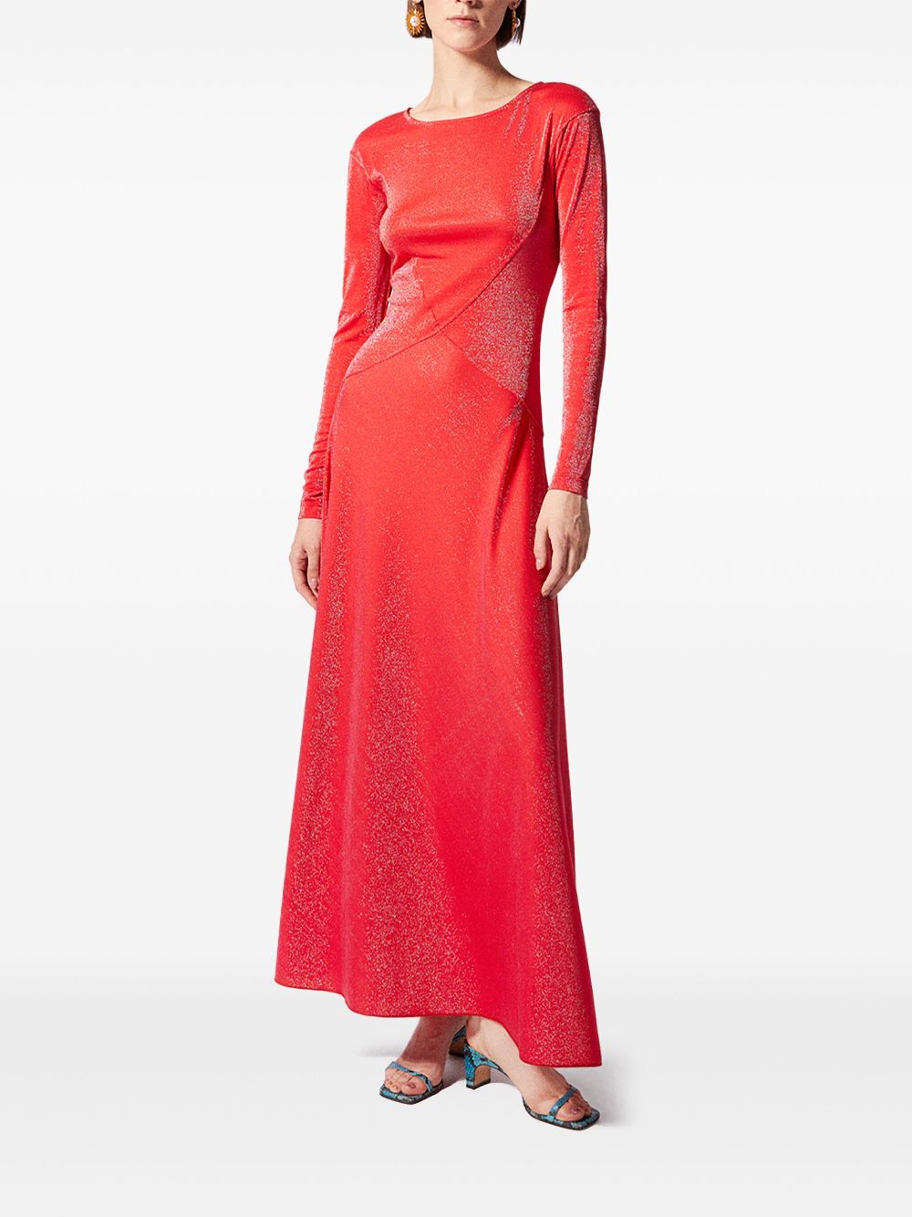 Maccapani Maxi-jurk - Rood