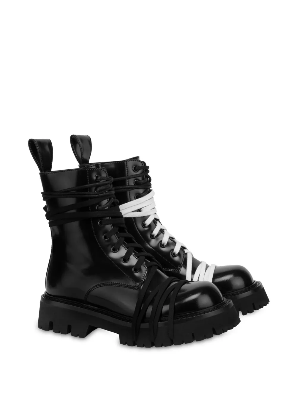 Moschino Combat boots - Zwart