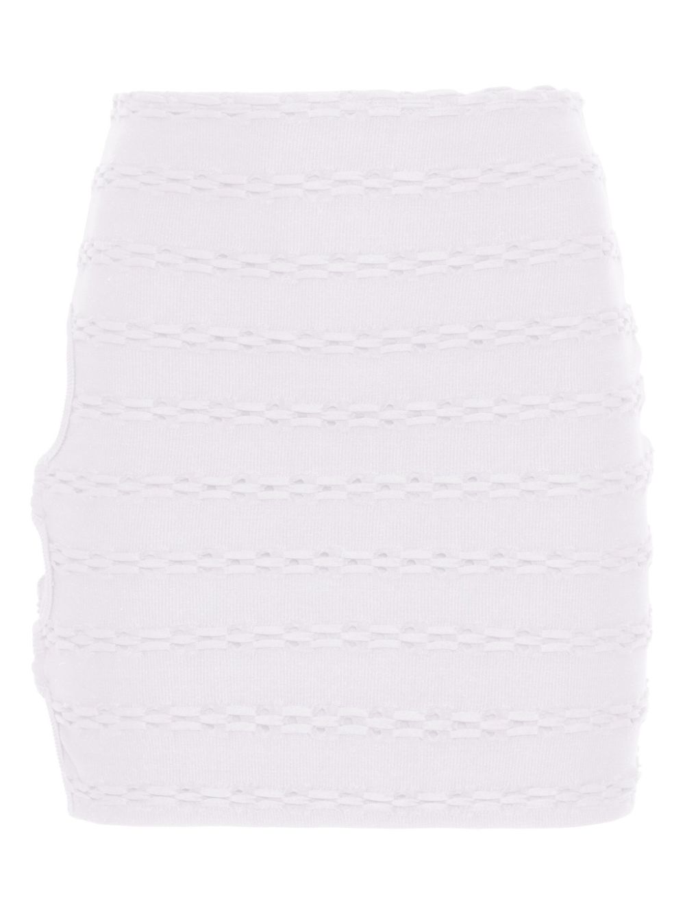 cut out-detail mini skirt