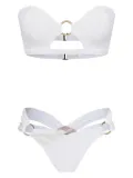 Amir Slama ring-detail bikini set - White