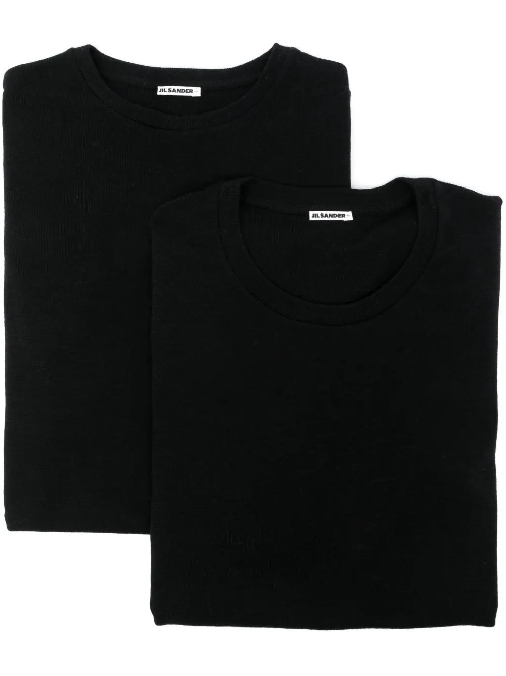 Jil Sander Wool Sweater Set In Black