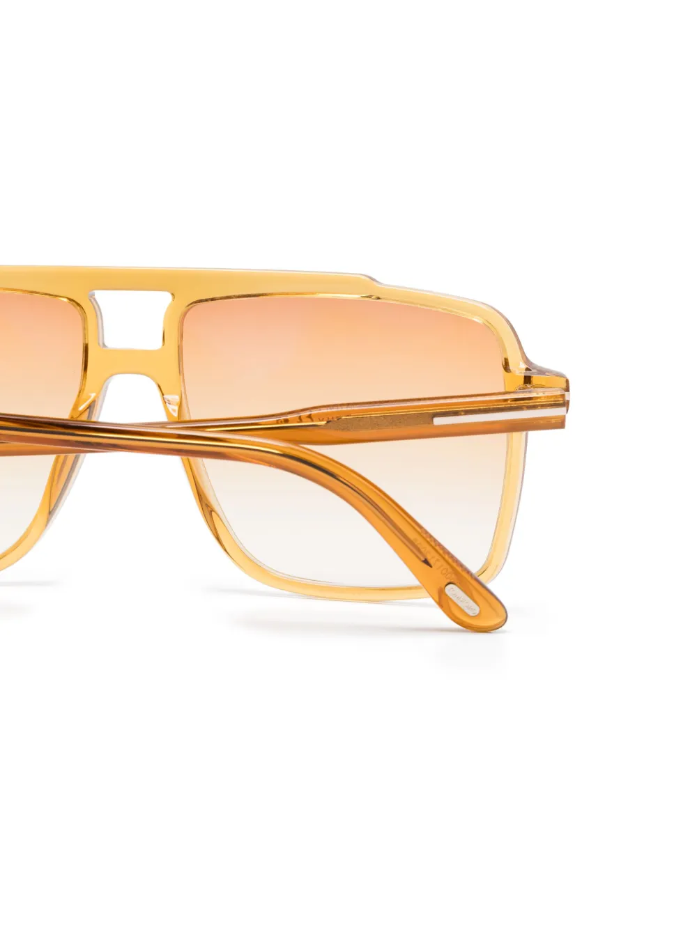 TOM FORD Eyewear Kemp zonnebril Oranje