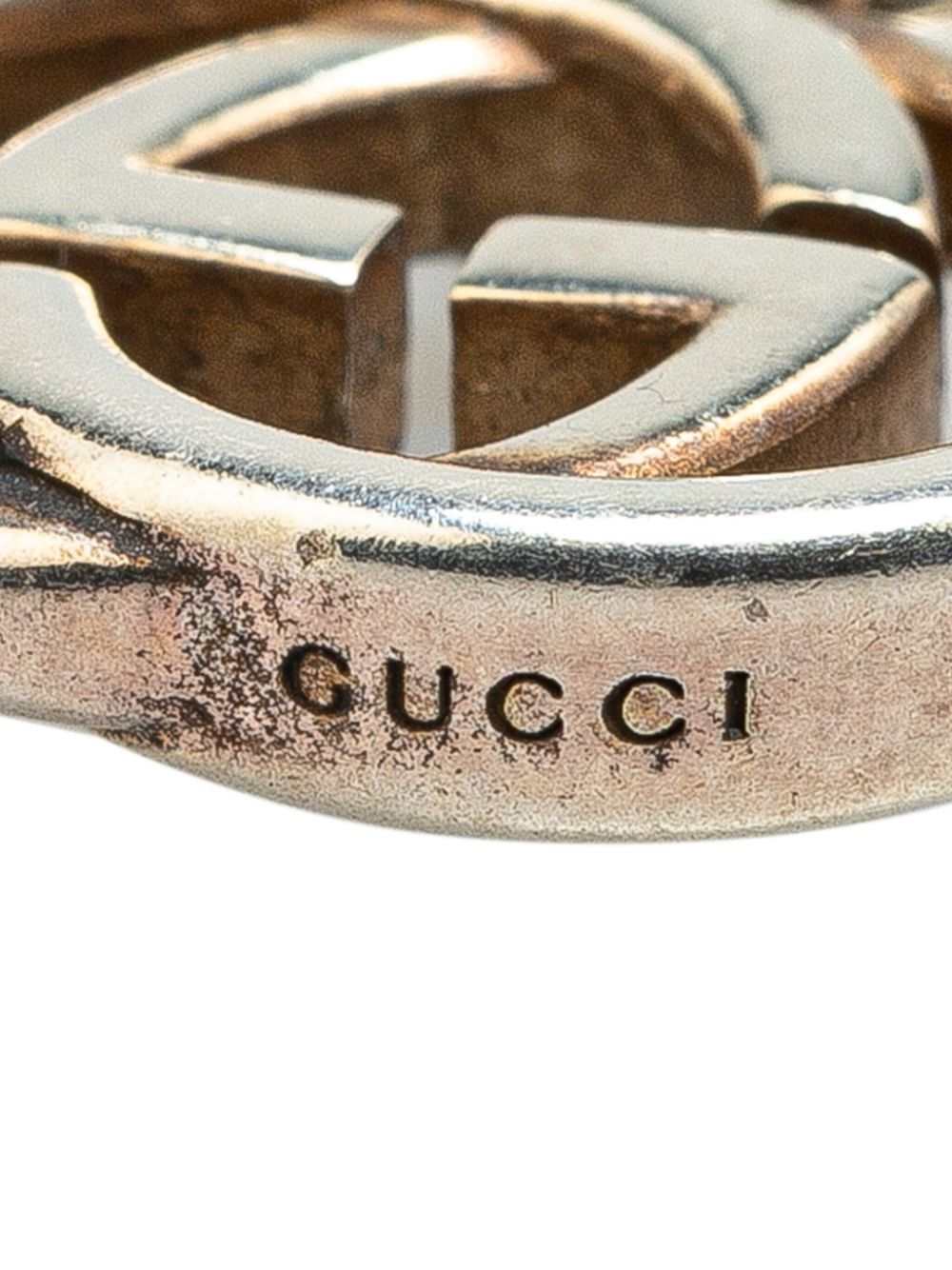 Gucci Pre-Owned 2000-2024 sterling zilveren halsketting met GG-hanger