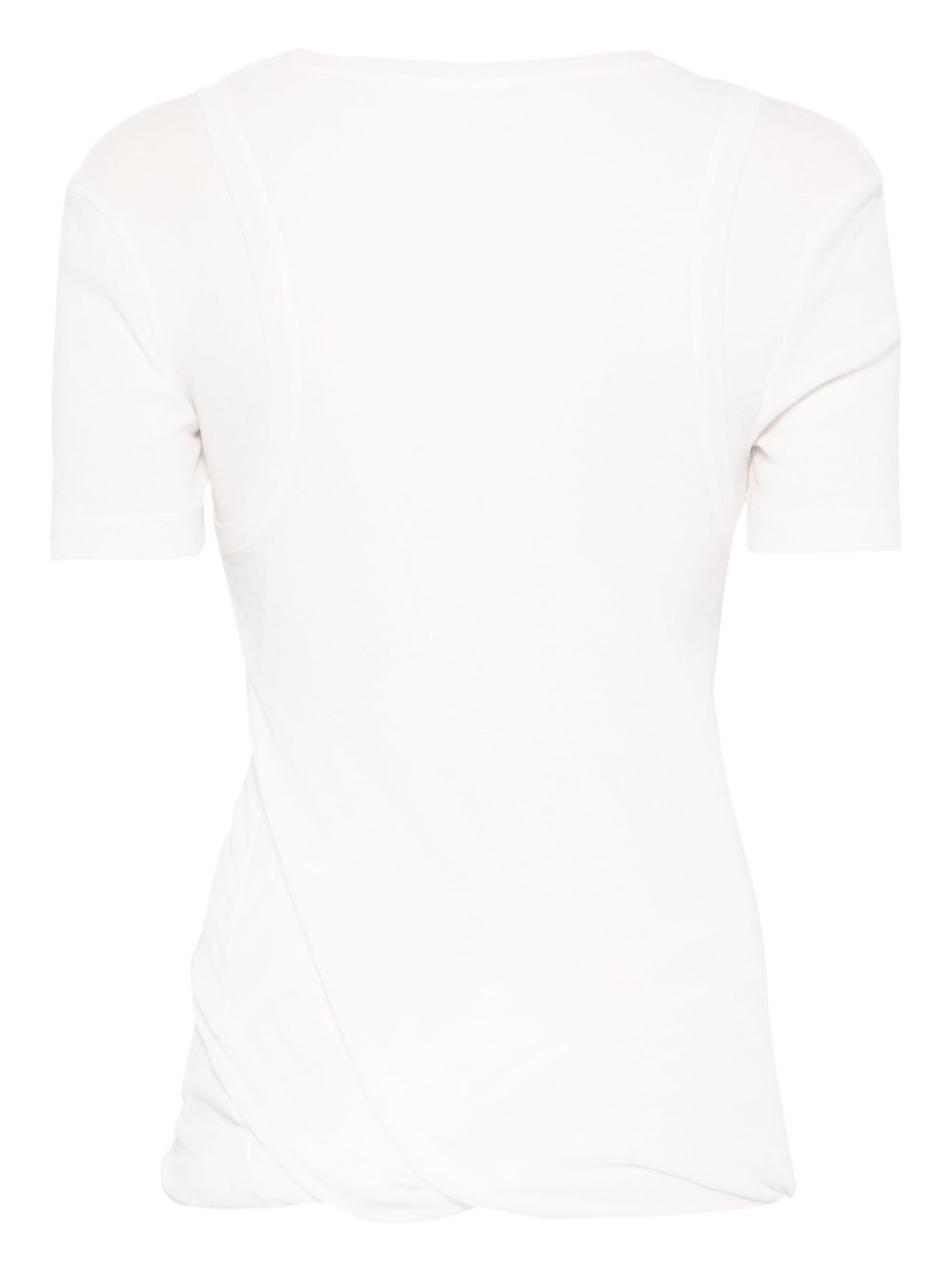 Jil Sander short-sleeves crew-neck T-shirt - Wit