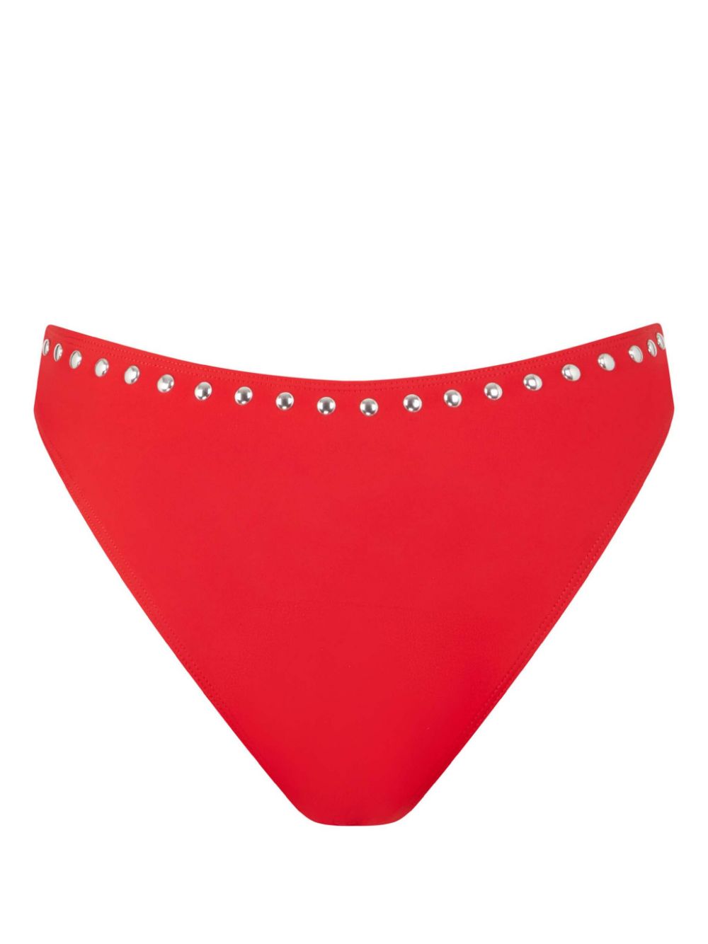 Let's Swim studded bikini bottoms - Rood