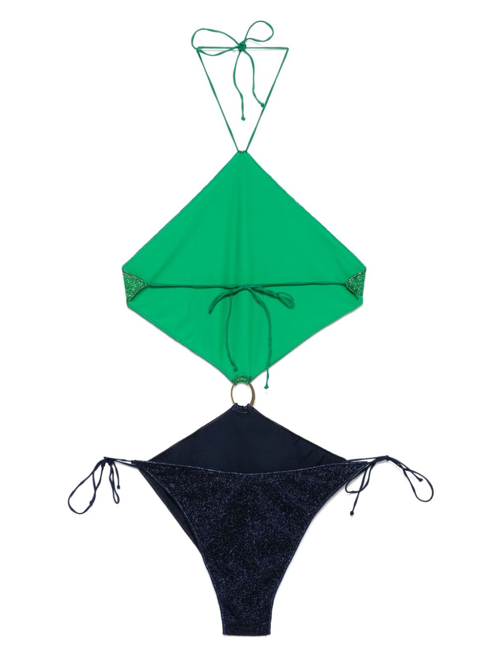 Oséree Lumière swimsuit - Groen