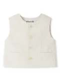 Bonpoint Elice vest - White