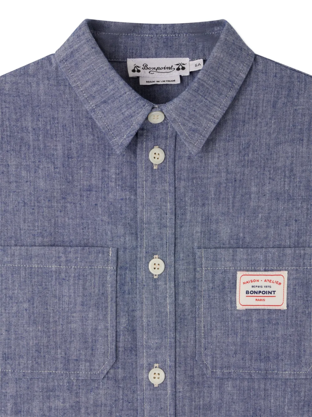 Bonpoint Elorian shirt Blauw