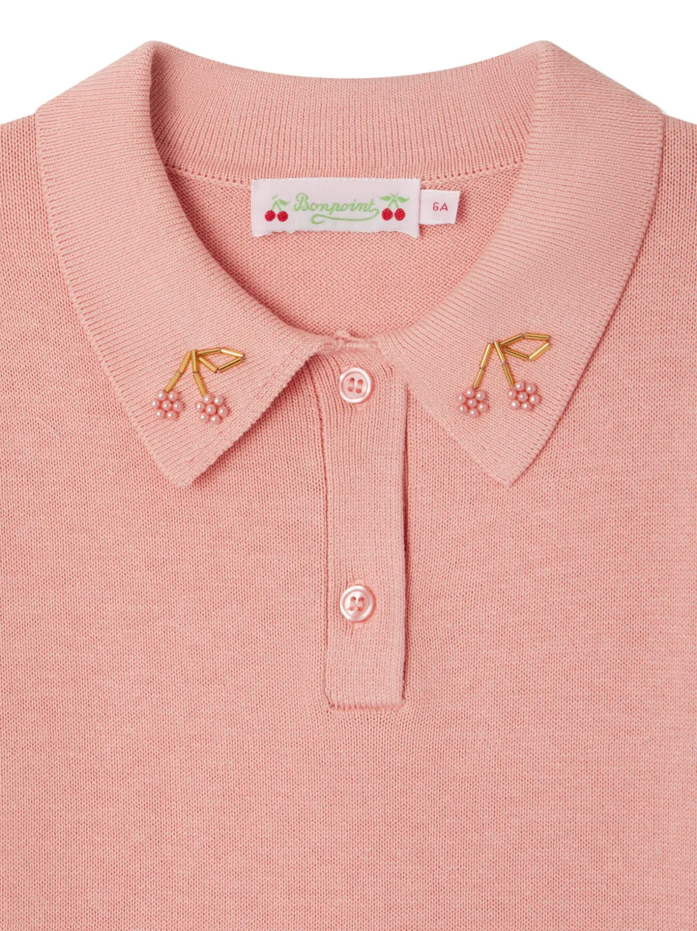Bonpoint Elissa poloshirt Roze