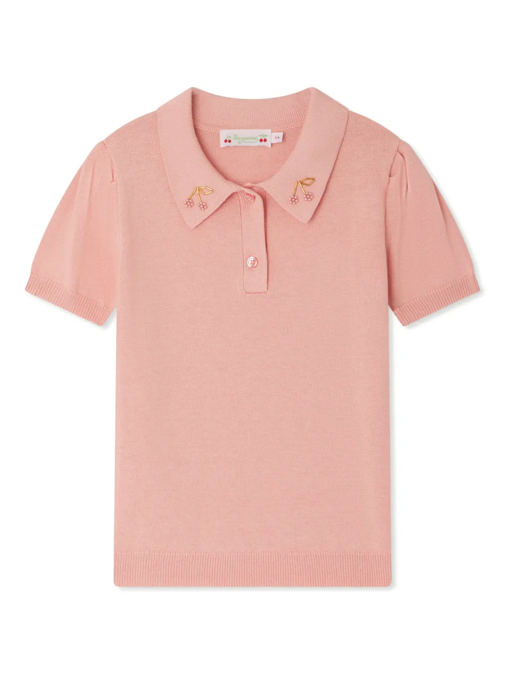 Bonpoint Elissa poloshirt Roze