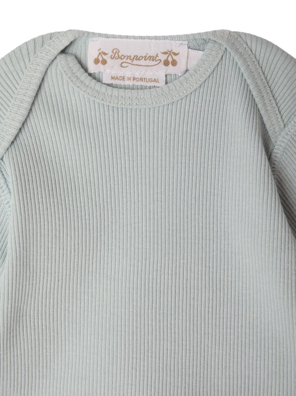 Bonpoint Timi geribbelde set Blauw