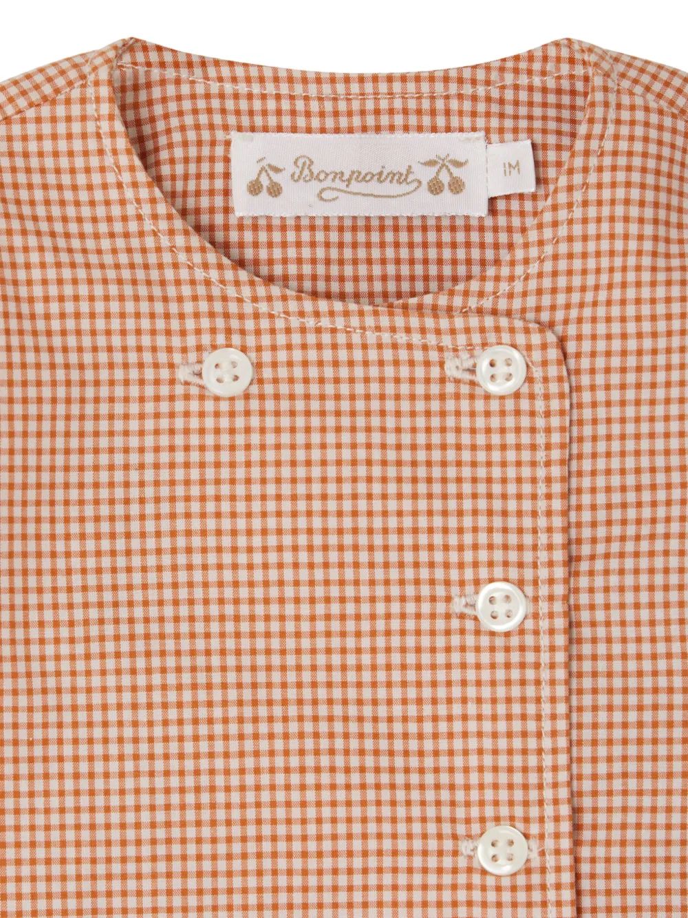 Bonpoint Emil katoenen shirt Oranje