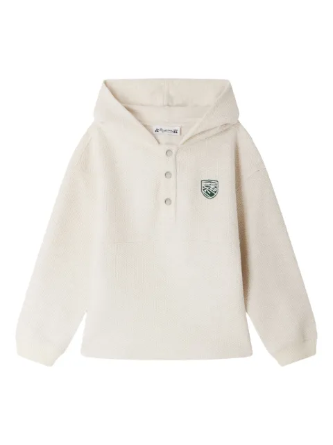 Bonpoint Felpa con cappuccio e logo
