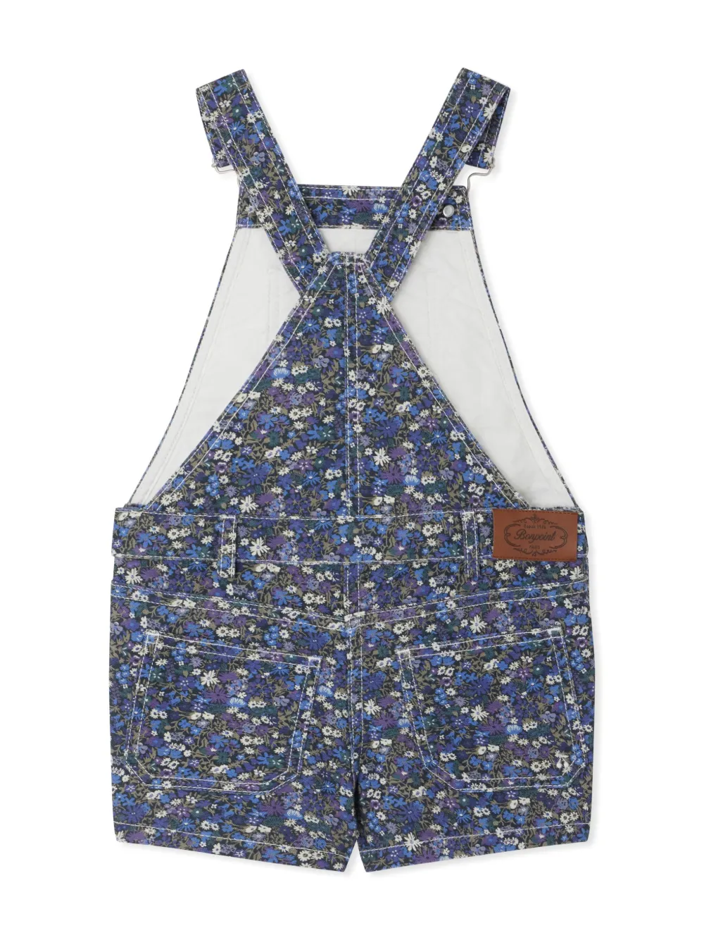 Bonpoint Playsuit van spijkerstof - Blauw