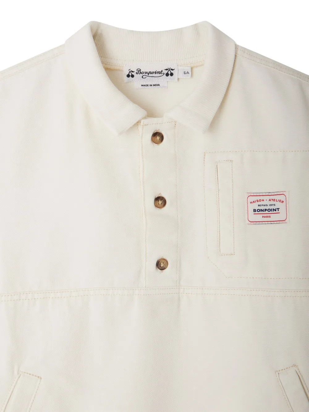 Bonpoint Enis poloshirt Wit
