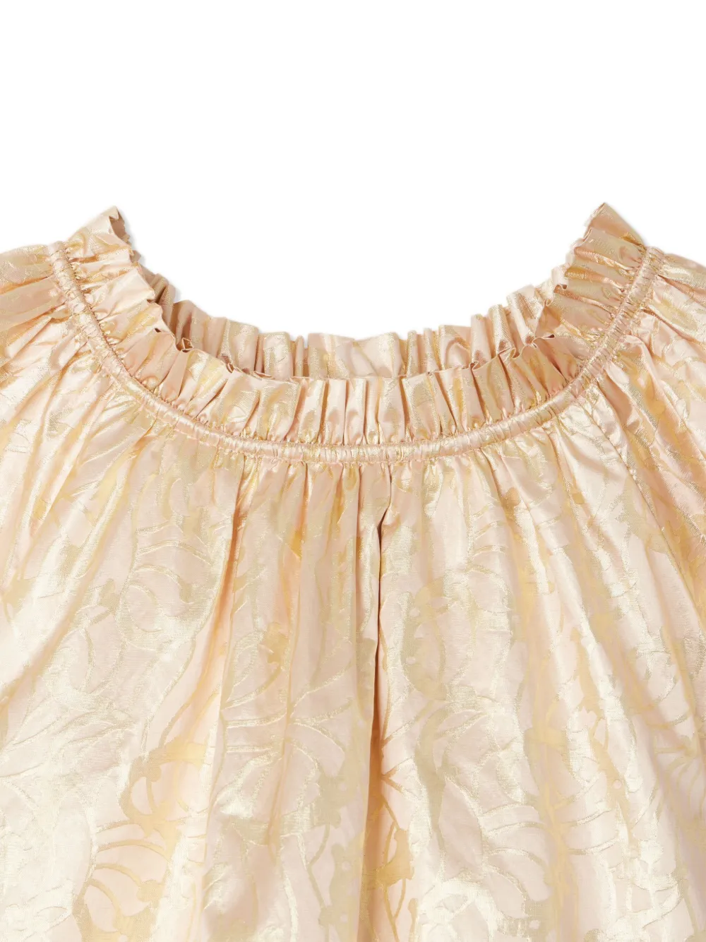 Bonpoint Charlotte jurk Goud